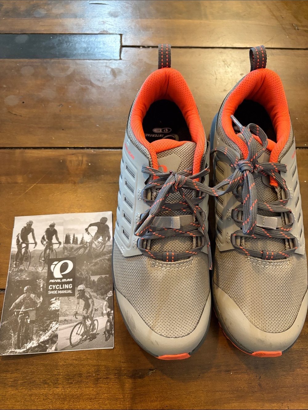 Pearl Izumi w X-ALP Canyon Women’s Gray and Orange Cycling Shoes